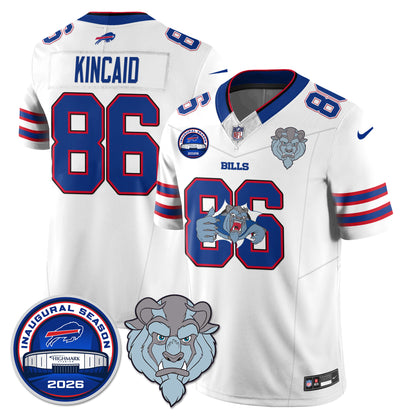 Buffalo Bills x Hairy Blue Beast Edition Vapor Jersey - Stitched