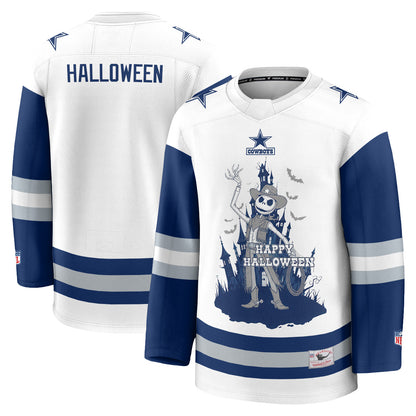 Dallas Cowboys x Nightmare Halloween 2026 Edition Hockey Jersey - Printed
