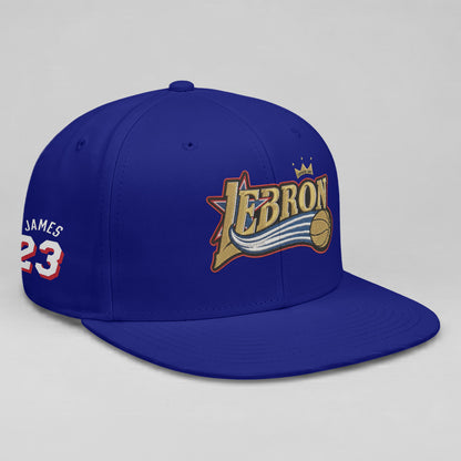 Philadelphia 76ers LeBron James #23 Snapback Cap - Embroidered