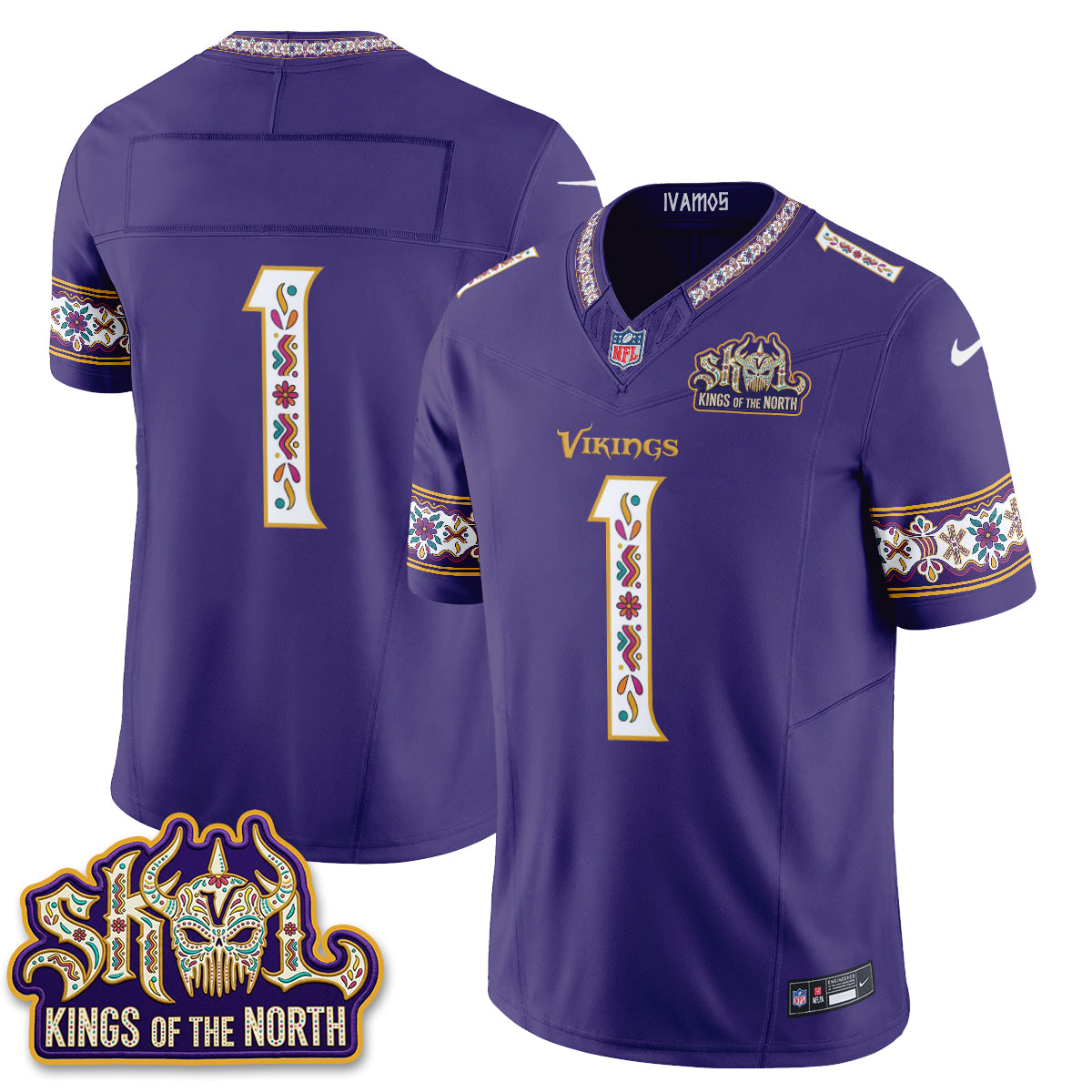 MIN  Latino Heritage Month Vapor Jersey - Stitched