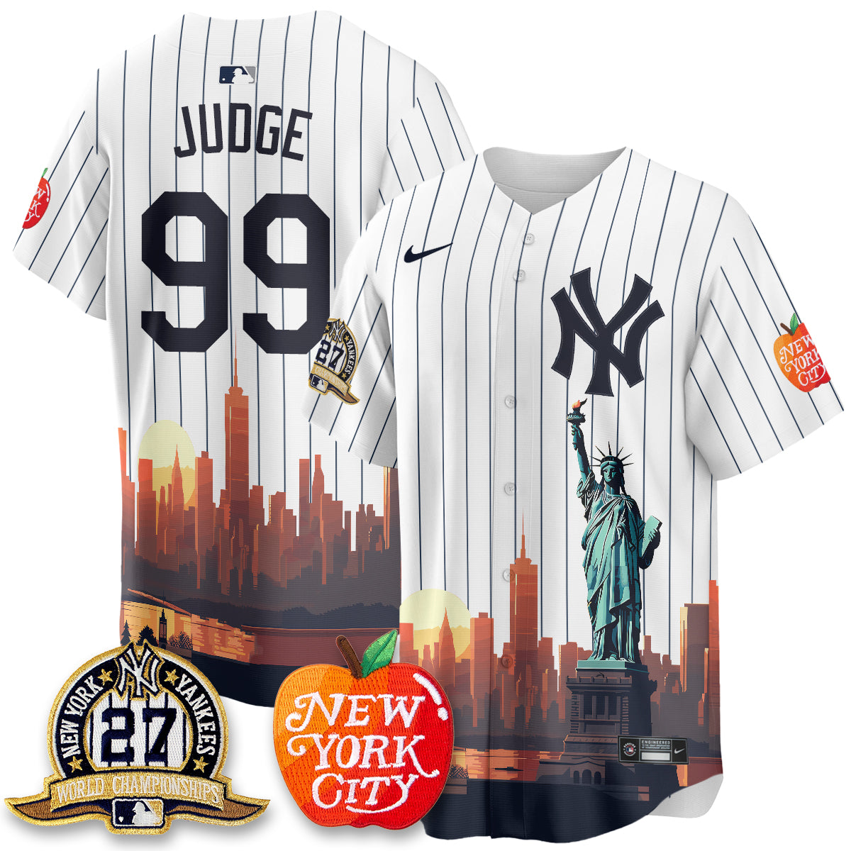 New York Yankees City Edition Vapor Jersey - Stitched