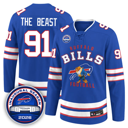 BUF x The Beast Edition Hockey Jersey - Printed