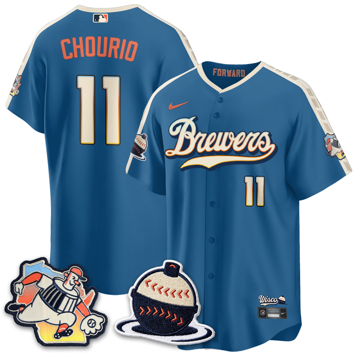MIL 2026 Brewers City Connect Vapor Limited Jersey - All Stitched