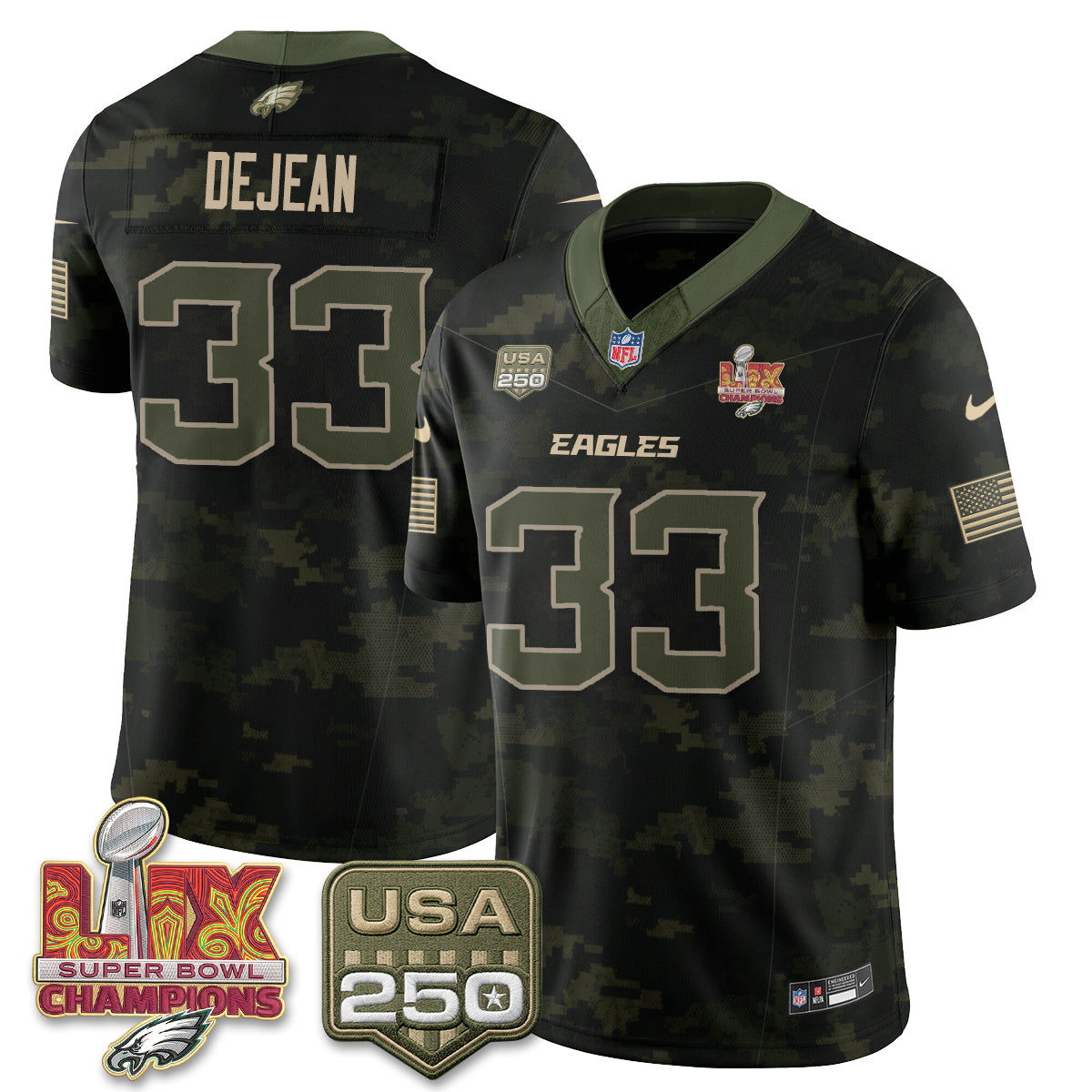 PHI Salute to Service Vapor Jersey - Stitched