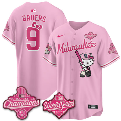 MIL 2026 WS Champions x Meow KT Vapor Jersey - Stitched