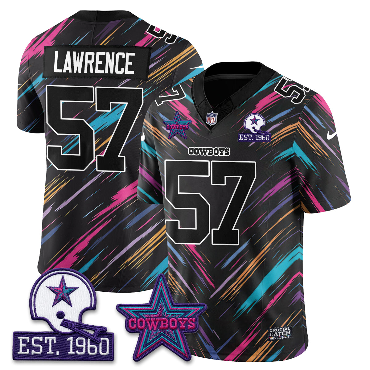 DAL Intercept Cancer 2026 Edition Jersey - Stitched