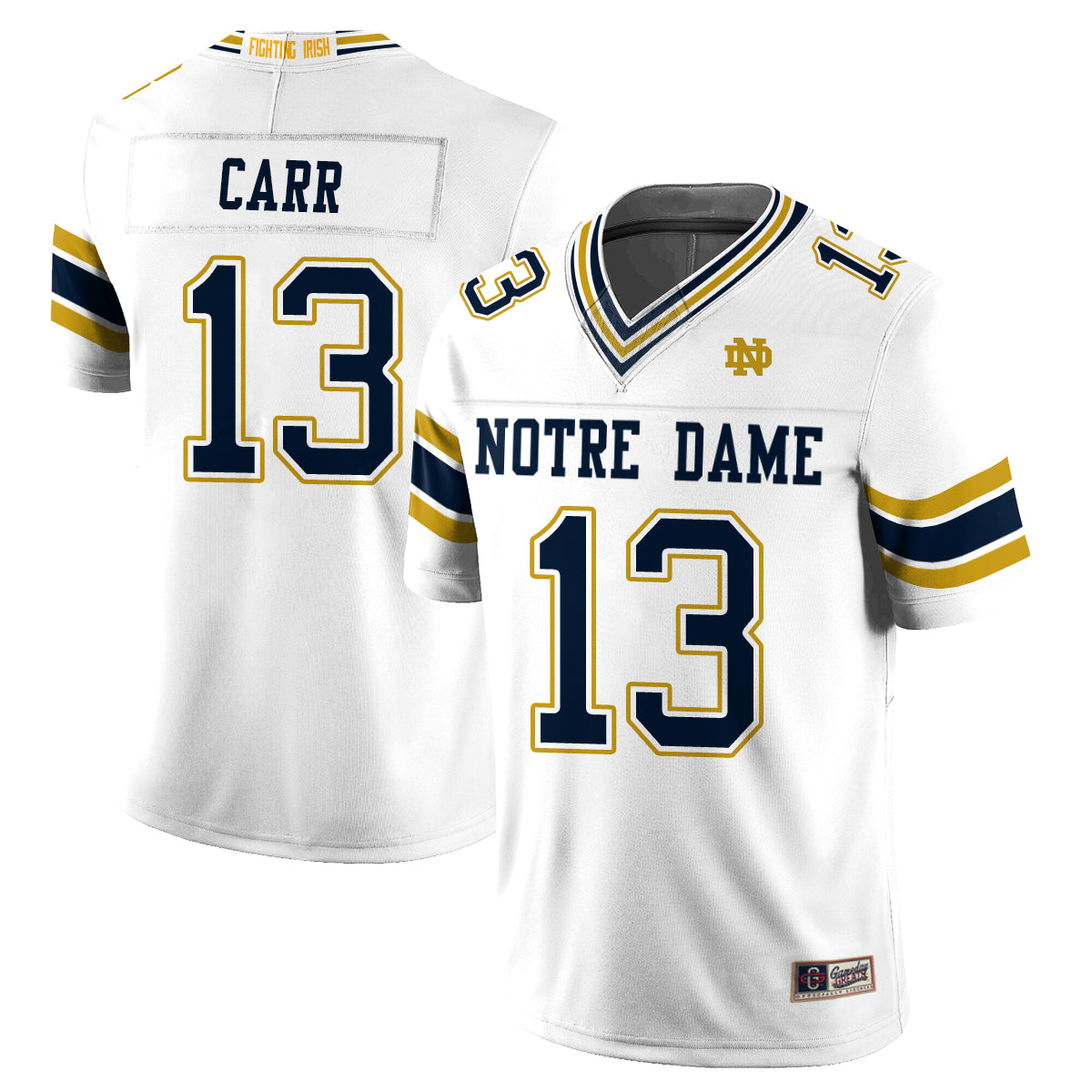 Notre Dame Fighting Irish 2026 Shamrock Series Football Vapor Jersey - Stitched