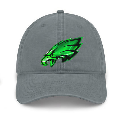 Philadelphia Eagles Fangear Wash Denim Hat - Printed