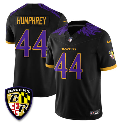 Baltimore Ravens Halloween Edition Vapor Jersey - Stitched