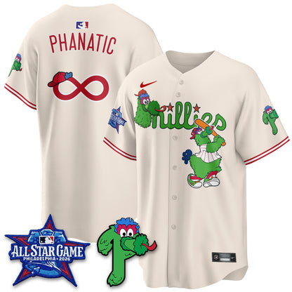 Philadelphia Phillies Phanatic Vapor Limited Jersey - Stitched