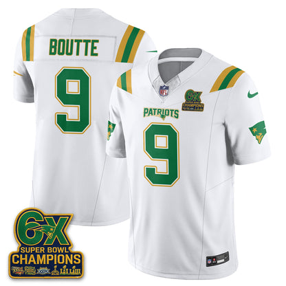 New England Patriots Irish Edition Vapor Jersey - Stitched