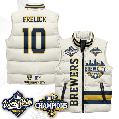 MIL 2026 NL Champions Puffer Vest - Printed