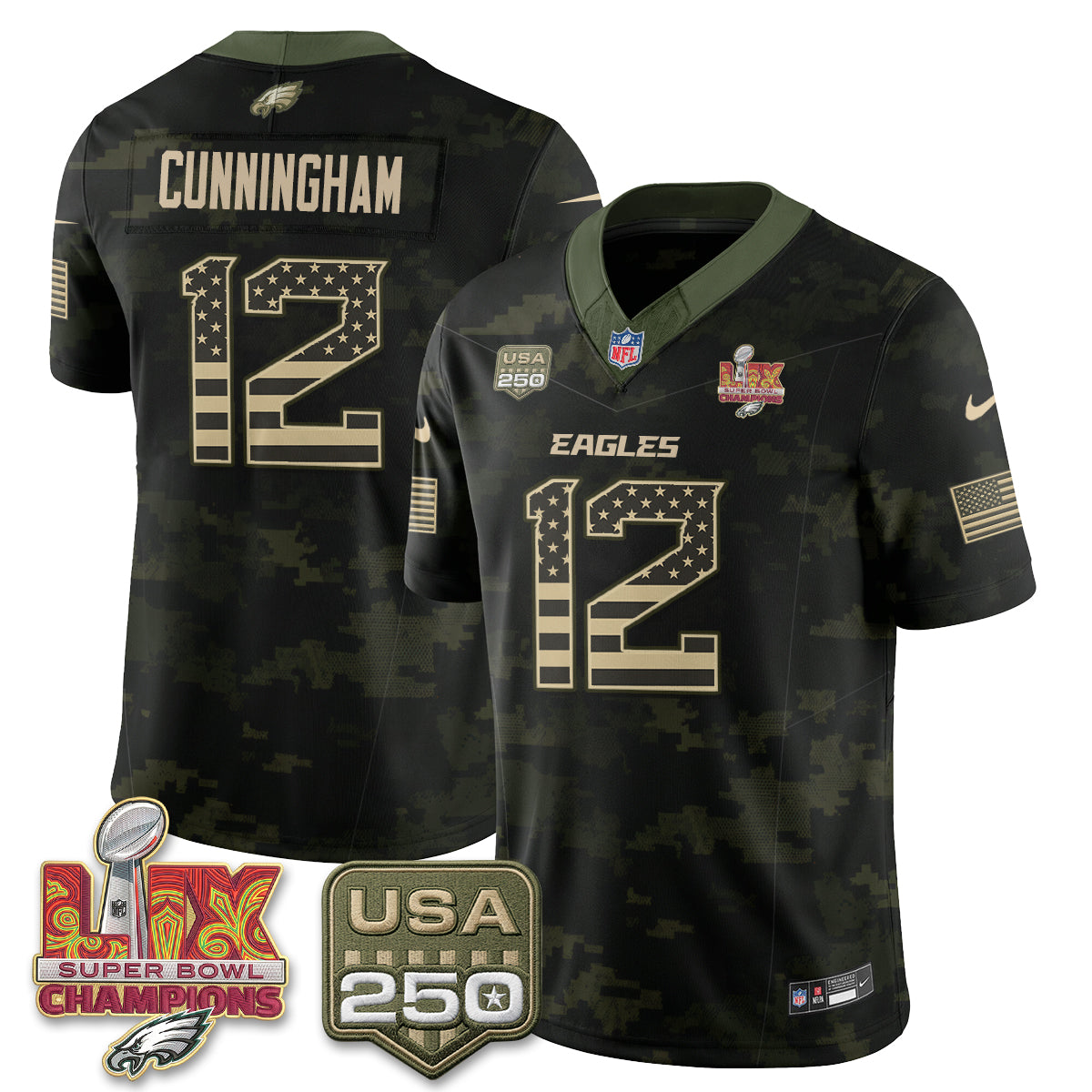 PHI Salute to Service Vapor Jersey - Stitched