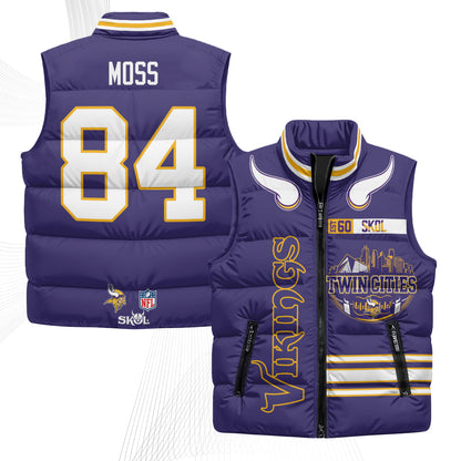 MIN Twin City Puffer Vest - Printed