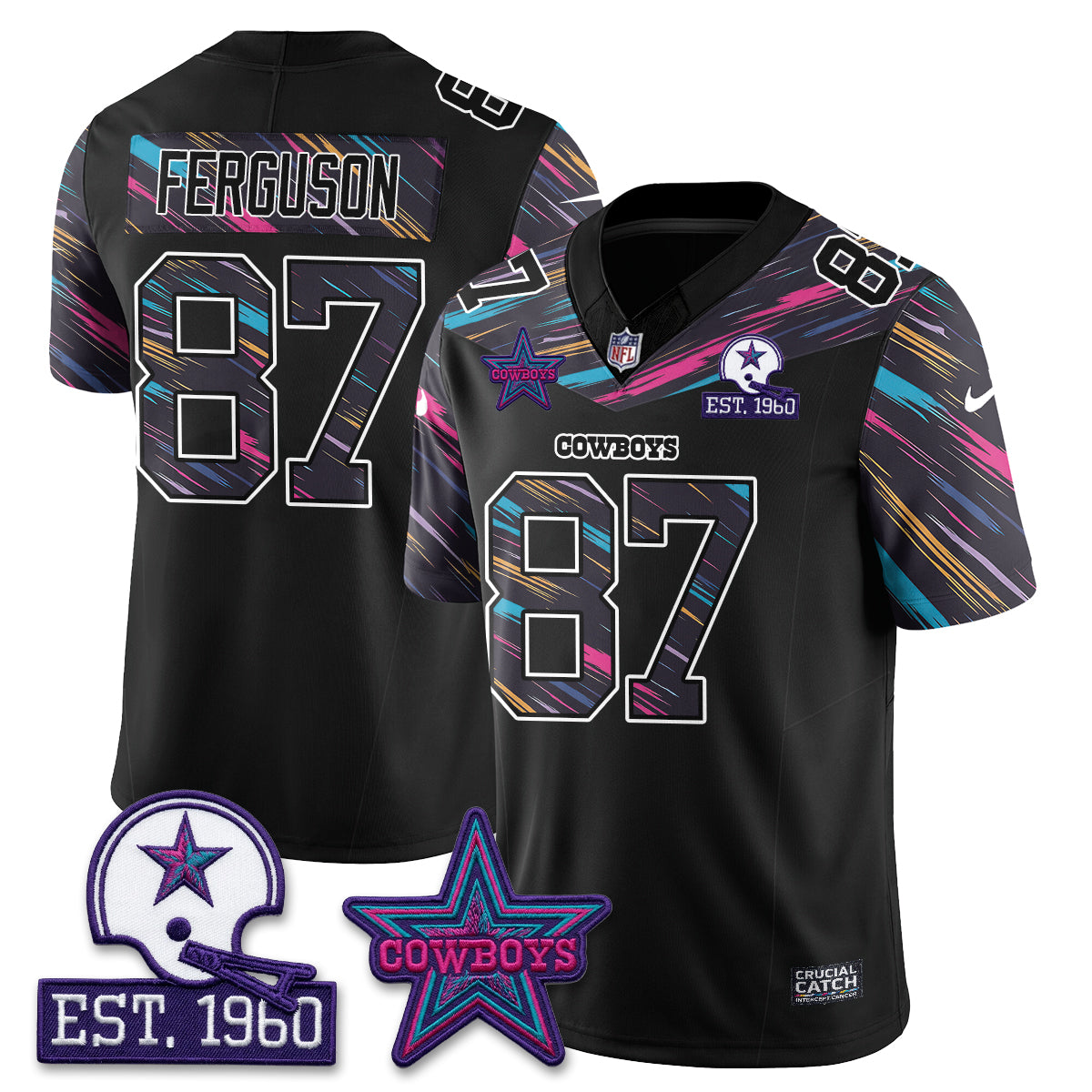 DAL Intercept Cancer 2026 Edition Jersey - Stitched