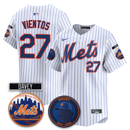 NYM 2026 Davey Johnson In Memoriam Vapor Limited Jersey - All Stitched