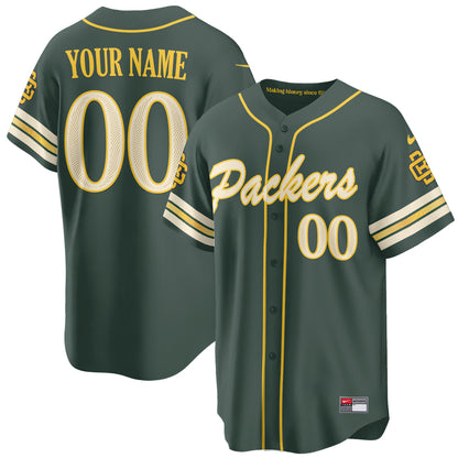 GB 2026 Rivalries Baseball Vapor Custom Jersey - Stitched