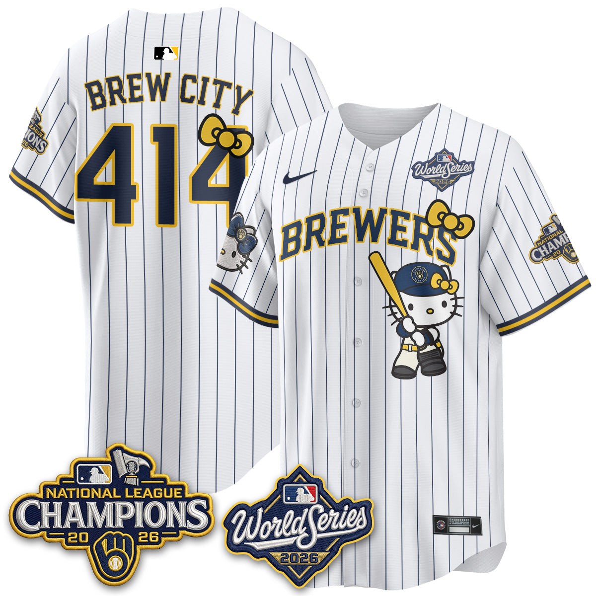 MIL 2026 NL Champions x Meow KT Vapor Jersey - Stitched