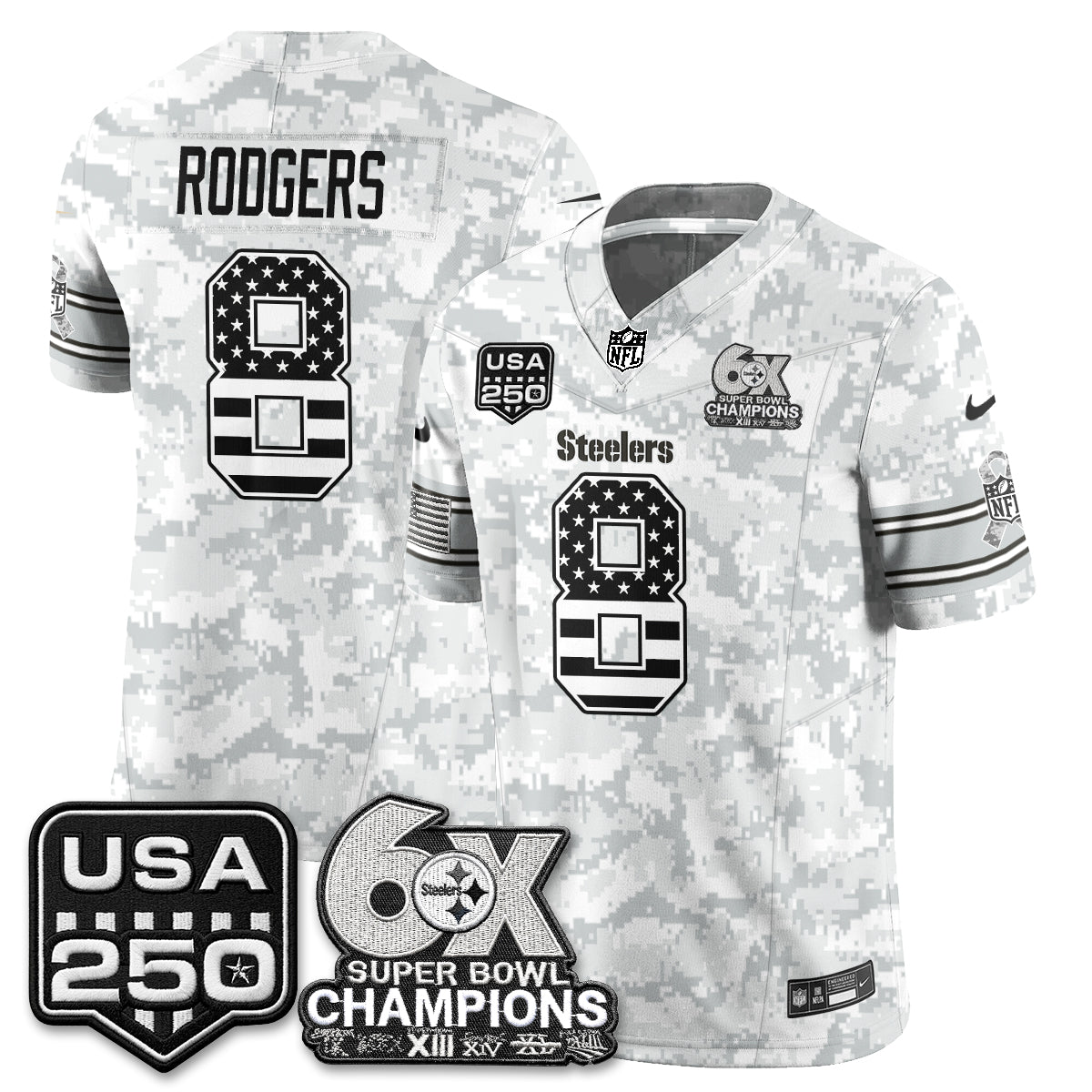 PIT 2026 Salute to Service Edition Vapor Jersey - Stitched