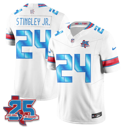 Houston Texans 2026 Rivalries Vapor Jersey - Stitched