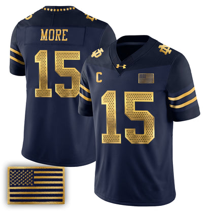 Notre Dame Fighting Irish 2026 Shamrock Series Football Vapor Jersey - Stitched