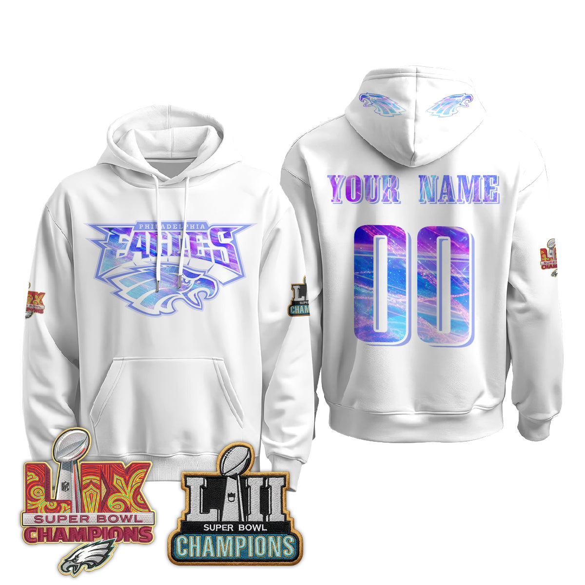PHI Fangear Edition Custom Hoodie - Stitched