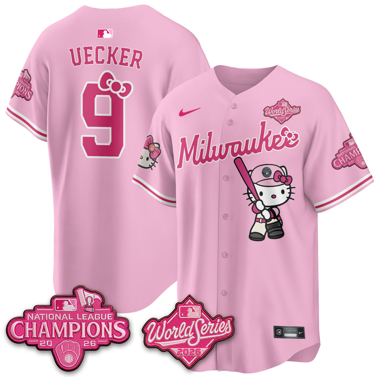 MIL 2026 NL Champions x Meow KT Vapor Jersey - Stitched