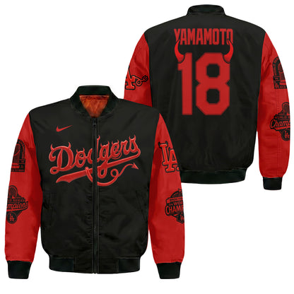 LAD Devil Limited Edition Varsity Jacket - Printed