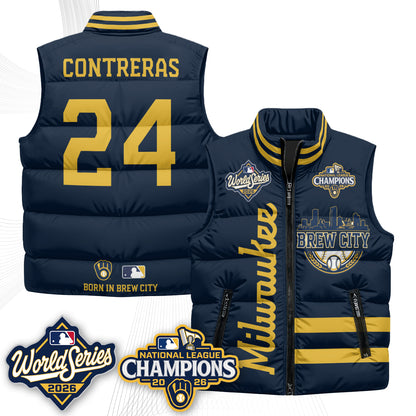 MIL 2026 NL Champions Puffer Vest - Printed
