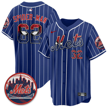 New York Mets x Web-Head Vapor Premier Limited Jersey - All Stitched V2