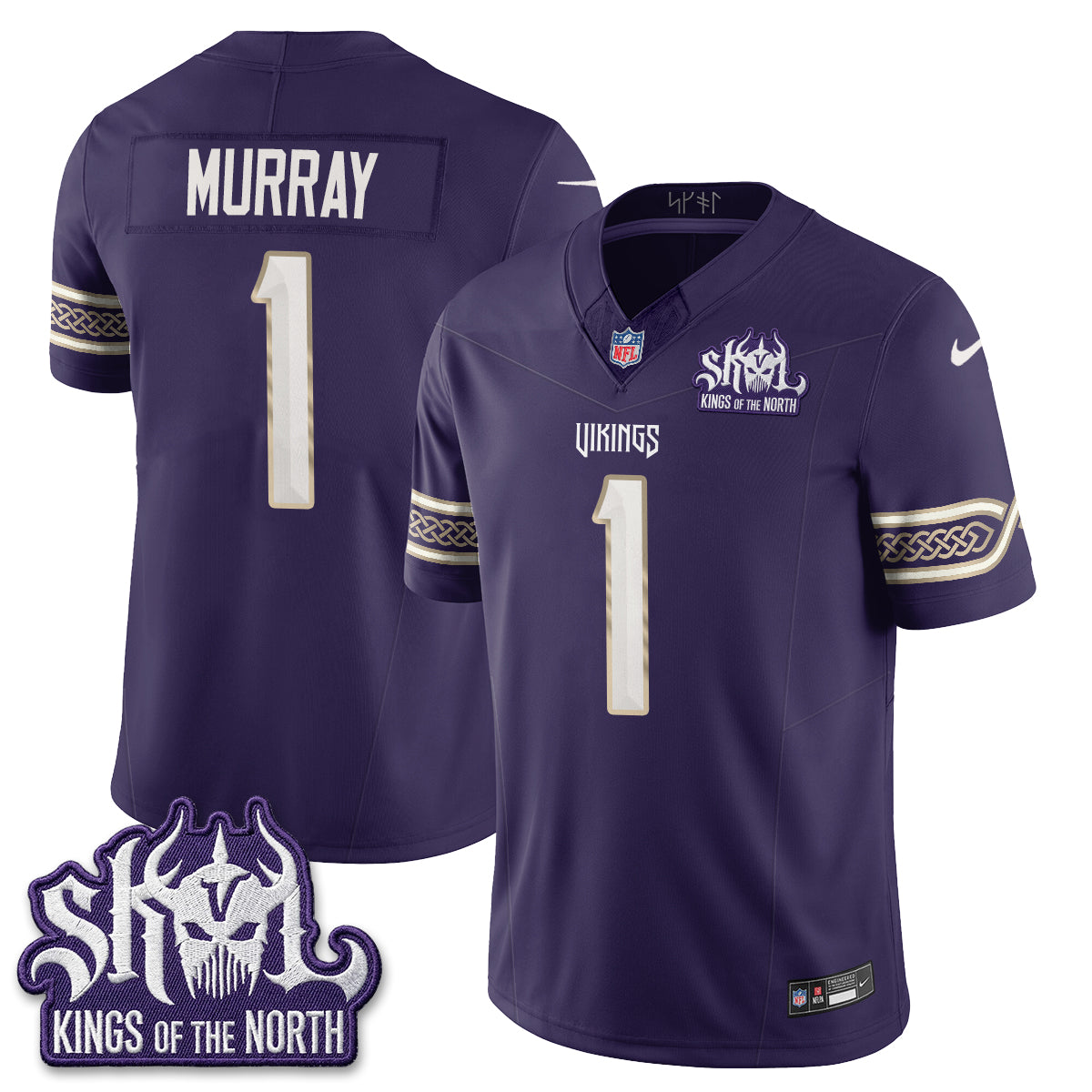 Minnesota Vikings 2026 "Rivalries" Edition Vapor Jersey - Stitched
