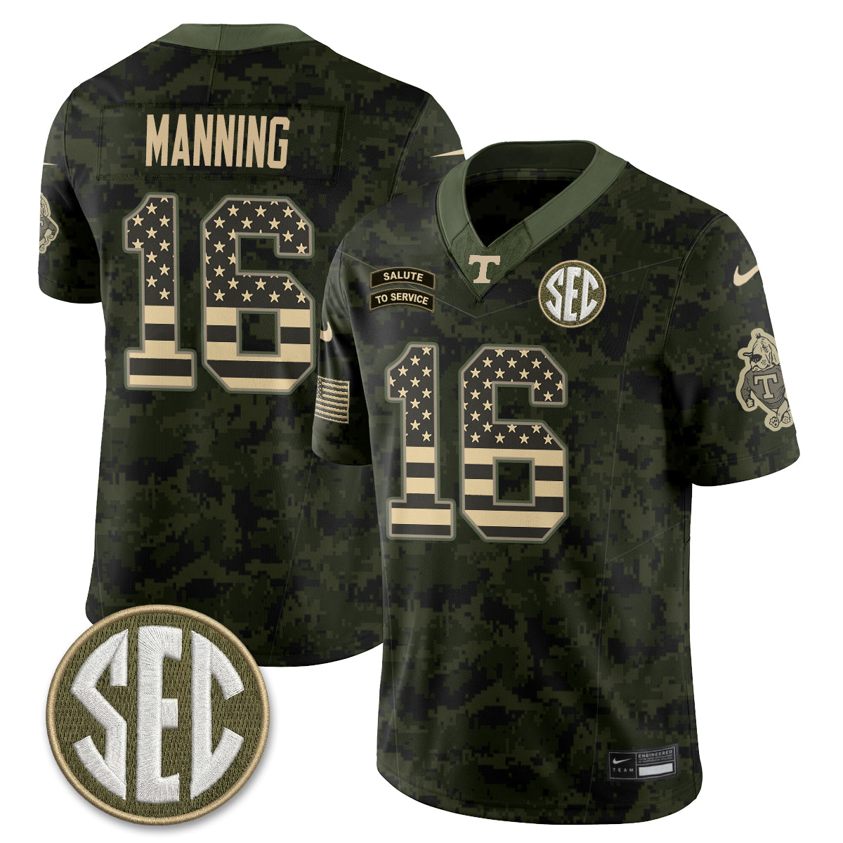 TENN 2026 Salute to Service Vapor Jersey - Stitched