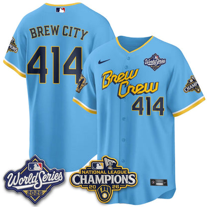 MIL 2026 NL Champions Vapor Jersey - Stitched