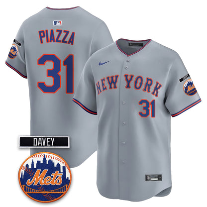 NYM 2026 Davey Johnson Memorial Vapor Limited Jersey - All Stitched