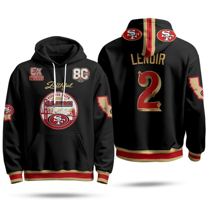 San Francisco 49ers Faithful to The Bay Hoodie - Stitched