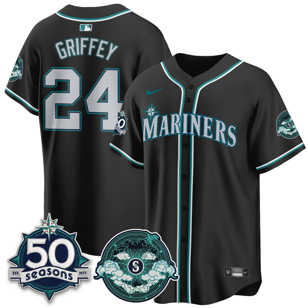 SEA x FW Night Limited Jersey - All Stitched