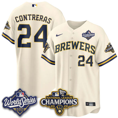 MIL 2026 NL Champions Vapor Jersey - Stitched