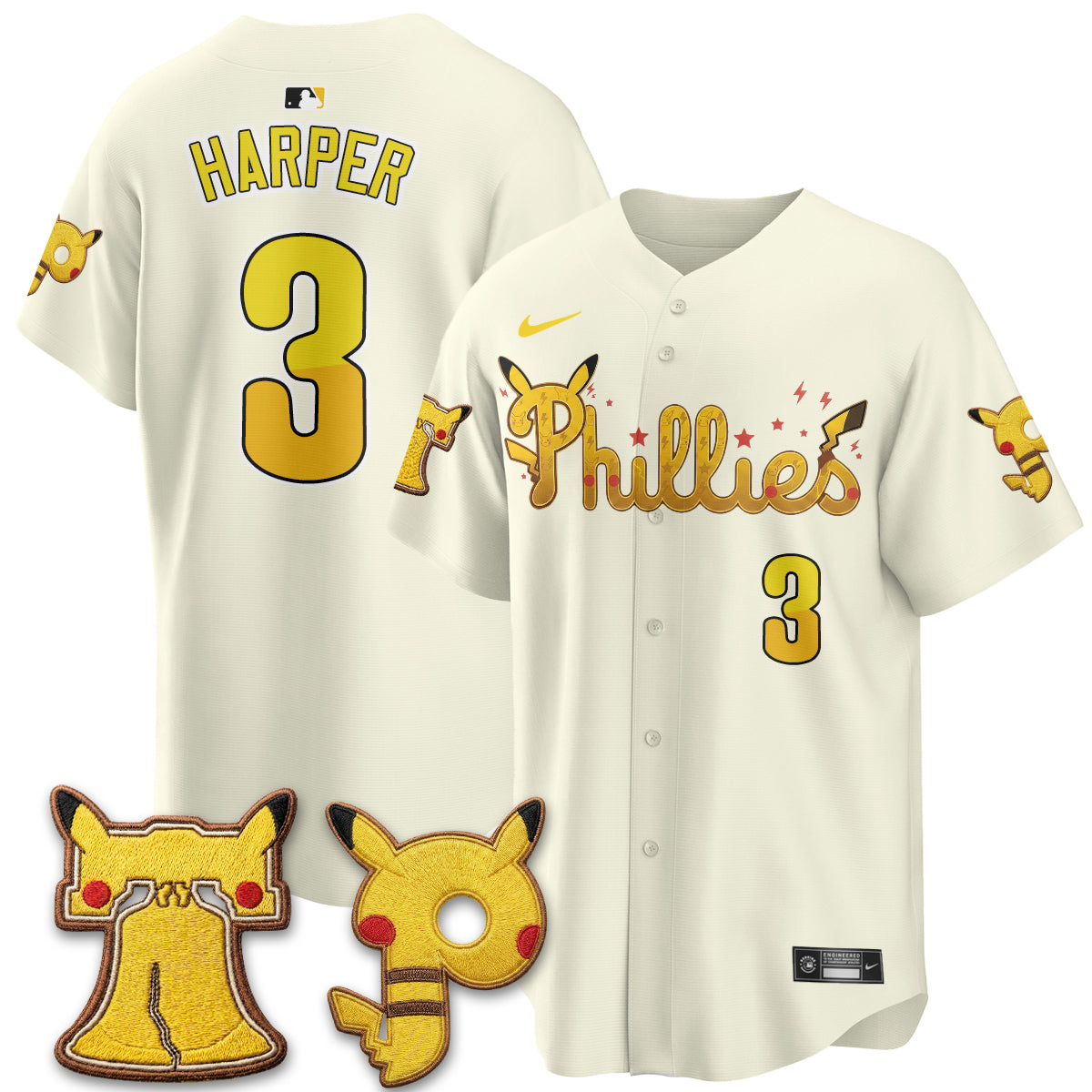 Philadelphia Phillies x PKM Edition Vapor Limited Jersey - Stitched