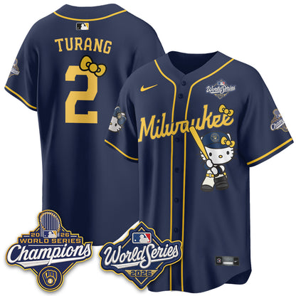 MIL 2026 WS Champions x Meow KT Vapor Jersey - Stitched