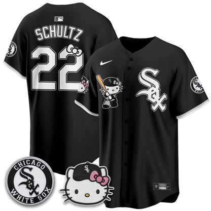 Chicago White Sox x Meow KT Vapor Jersey - Stitched