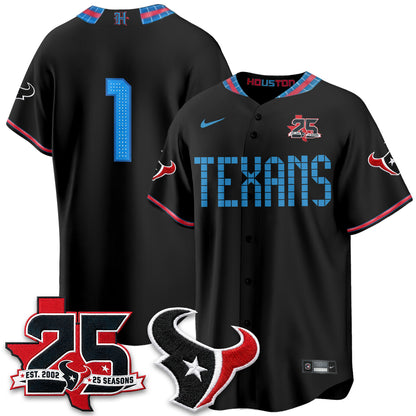HOU 2026 Rivalries Baseball Vapor Jersey - Stitched