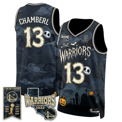 GSW Nightmare Halloween 2026 Edition Vapor Jersey - Printed