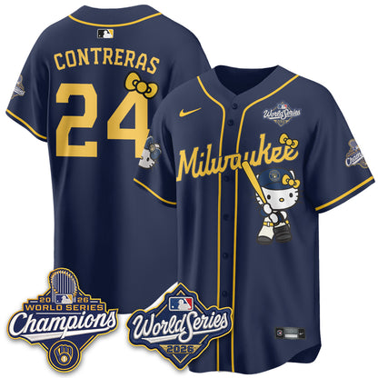 MIL 2026 WS Champions x Meow KT Vapor Jersey - Stitched