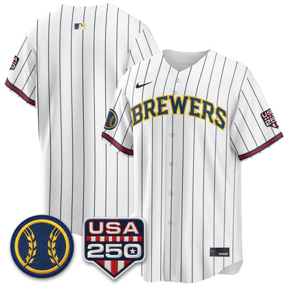 MIL Fourth of July Vapor Limited Jersey - Stitched