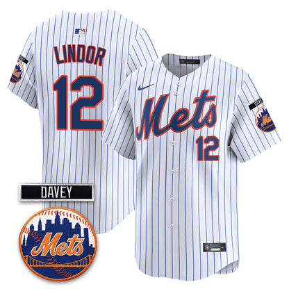 NYM 2026 Davey Johnson Memorial Vapor Limited Jersey - All Stitched