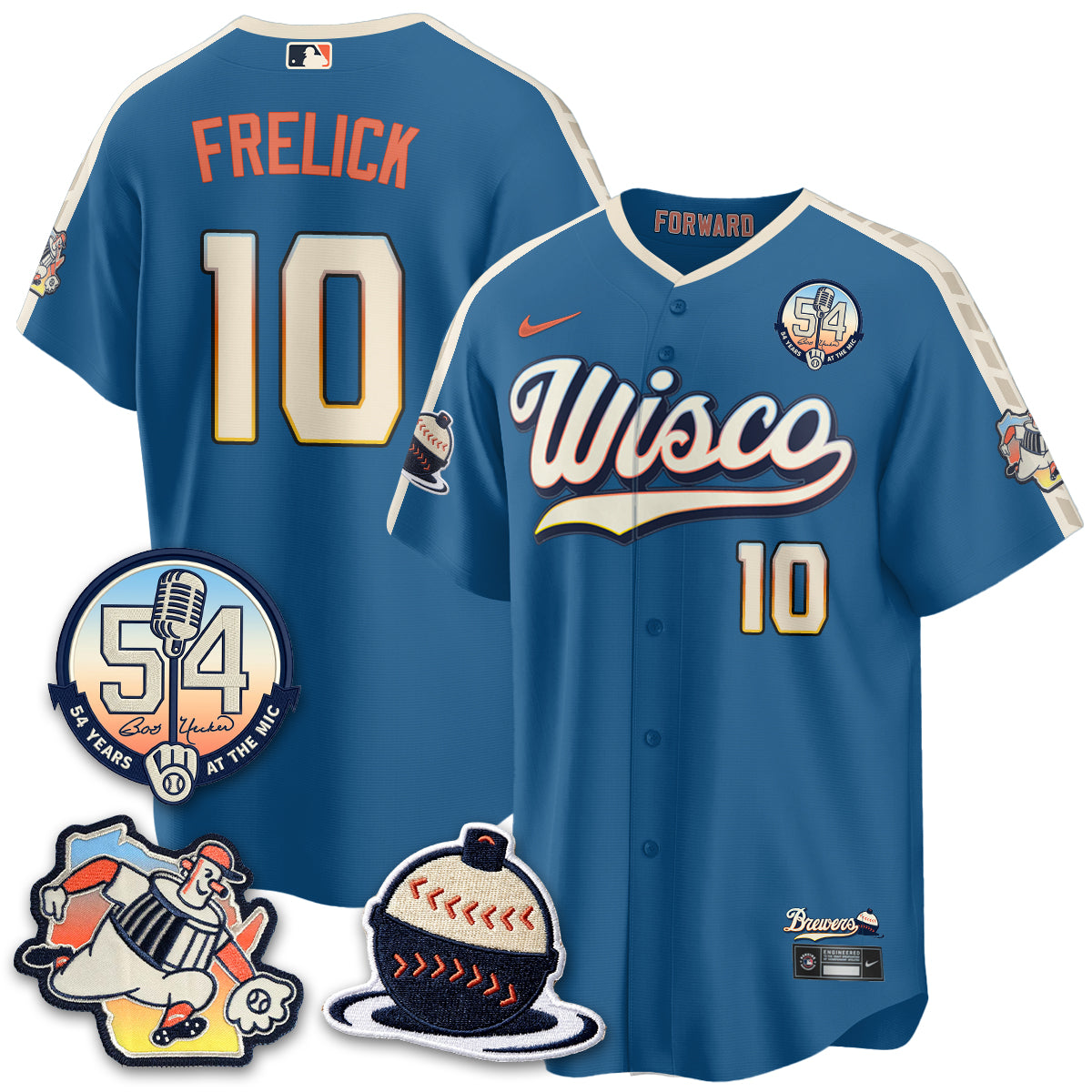 MIL 2026 City Connect Bob Uecker Vapor Limited Jersey - All Stitched V1