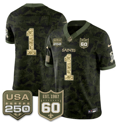 NO 2026 Salute to Service Vapor Jersey - Stitched