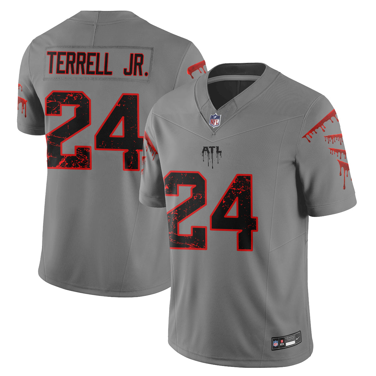 Atlanta Falcons x Slasher Edition Vapor Jersey - Stitched