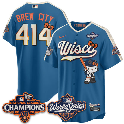 MIL 2026 NL Champions x Meow KT Vapor Jersey - Stitched
