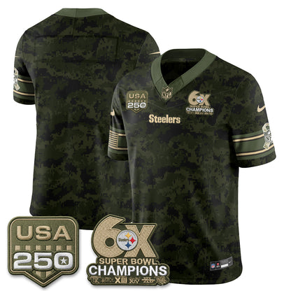 PIT 2026 Salute to Service Edition Vapor Jersey - Stitched